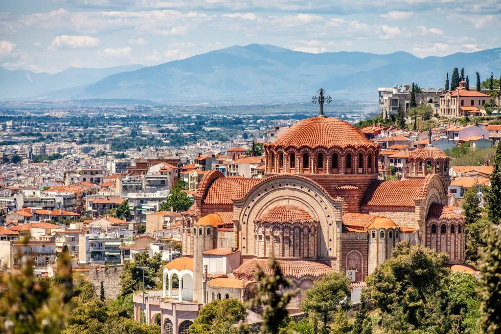 Εκκλησία Αγίου Παύλου, Πανοραμική θέα, Θεσσαλονίκη, Ελλάδα